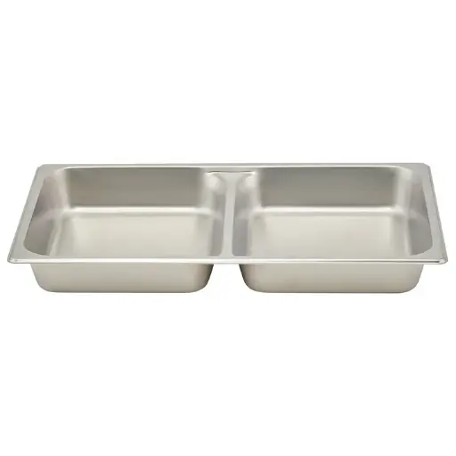 [SPFD2] Divided Food Pan, Full-size, 2-1/2", Stainless Steel