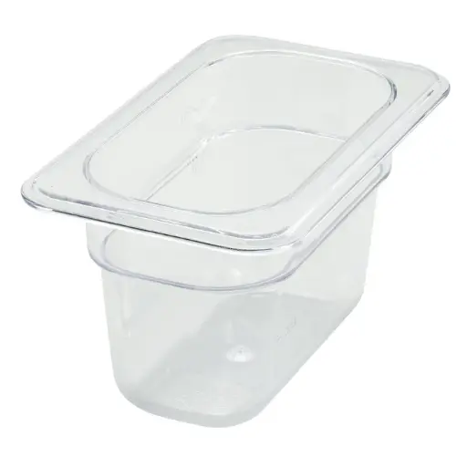 [SP7904] Polycarbonate Food Pan, 1/9 Size - 3-1/2"