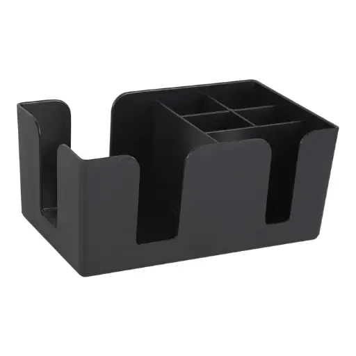 [BC-6] Condiment Caddy 6 Compartment, Plastic