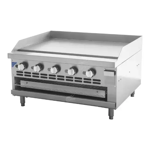 [TPGS48] Heavy- Duty Gas Raised Griddle Broiler 