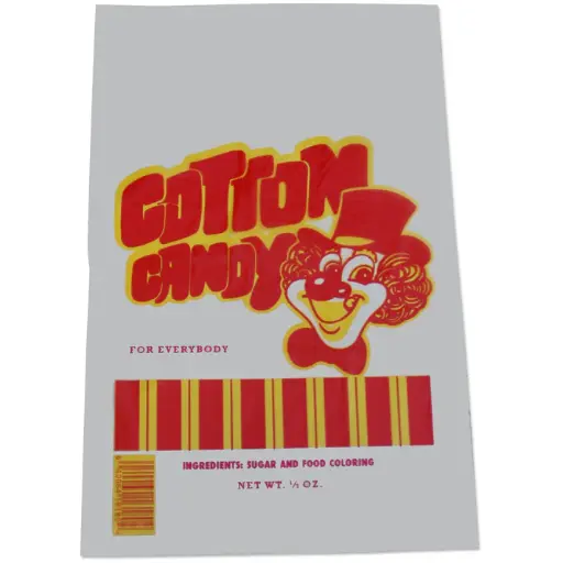[83001CS] BenchmarkUSA Cotton Candy Poly Bags