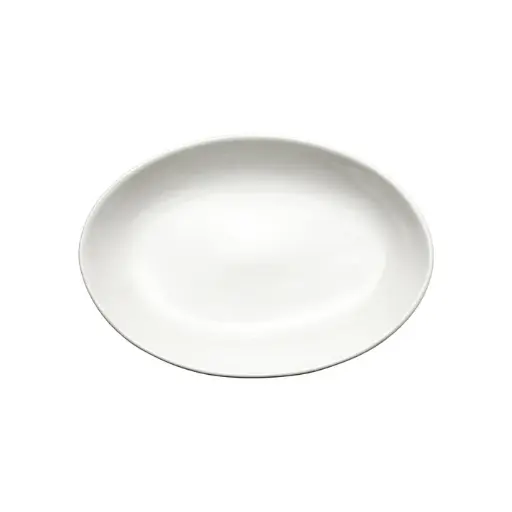 Specialty Oval Platter, White Porcelain, 12 Pieces/Case