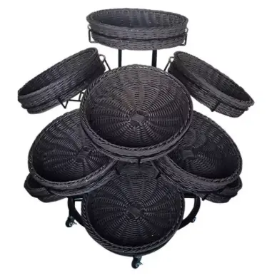 [FV9] Vegetable & Fruit Basket Stand - 9 Baskets 