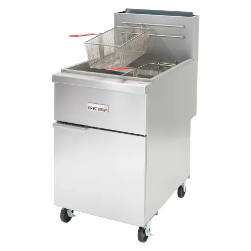[NGGF-70-LP] Spectrum Gas Deep Fryer, 70lb, 5-Tube, Liquid Propane