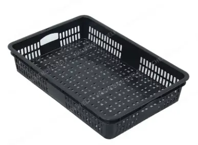 [Black Baskets] Black Handle Tray 