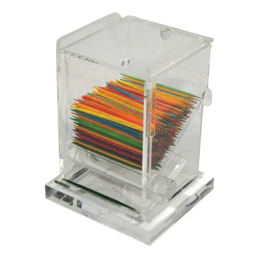 [ACTD-3] Acrylic Toothpick Dispenser