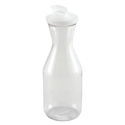 [PDT-15] Decanter with Flip Top Lid, Polycarbonate - 1.6 Quart