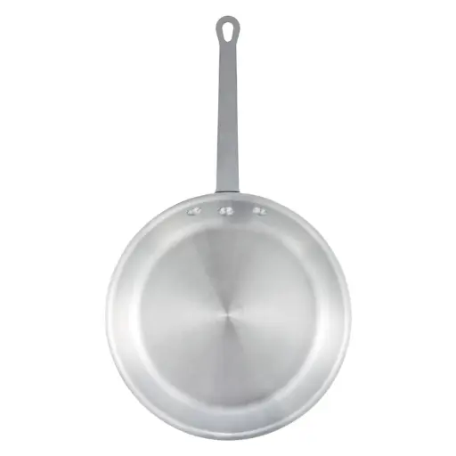 [AFP-12S] Aluminum Fry Pan, Majestic, Satin Finish - 12" Dia