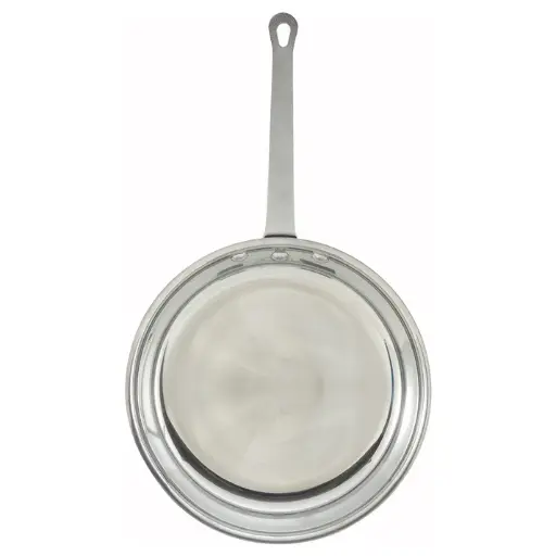 [AFP-7] Aluminum Fry Pan, Majestic, Mirror Finish - 7" Dia