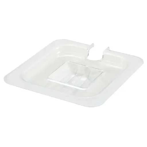 [SP7600C] Polycarbonate Food Pan Cover, Slotted - Sixth (1/6)