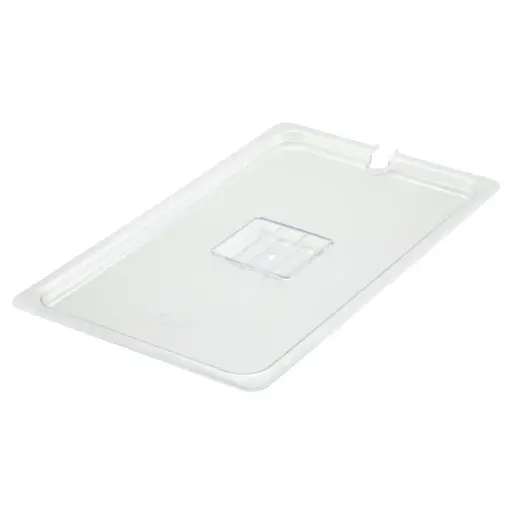 [SP7100C] Polycarbonate Food Pan Cover, Slotted - Full