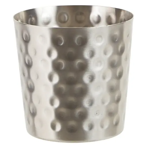 [SFC-35H] Stainless Steel Fry Cup - Hammered