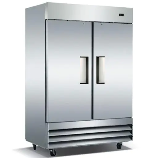 [TP-2FF] Stainless Steel Kitchen 2-Door Freezer 