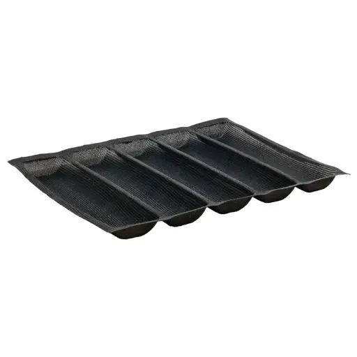 [SBF-5K]  5-Roll Silicone Bread Form, 18" x 13"