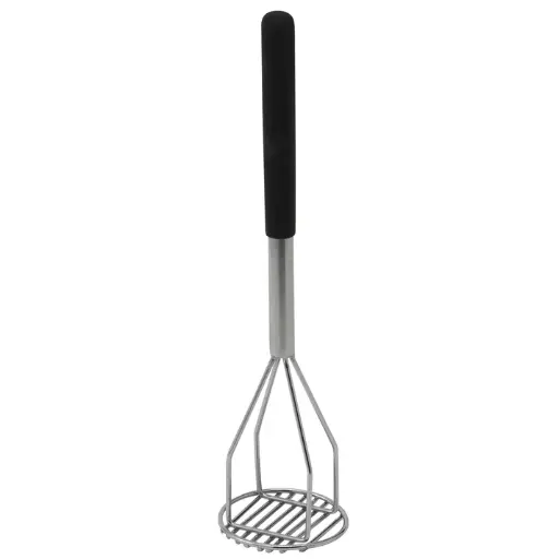 [PTMP-18R] Potato Masher with Plastic Handle - 4" Round