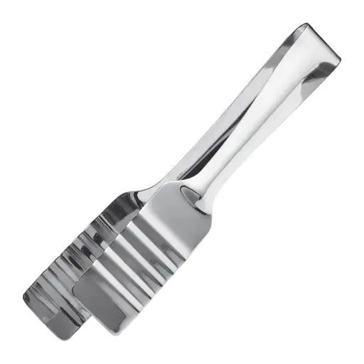[PT-8] 8" Pastry Tongs, Stainless Steel
