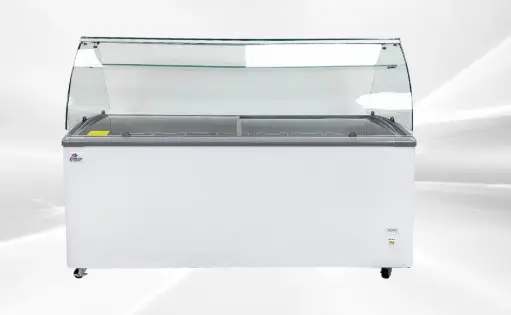 [SD651S] NSF 72 ins Gelato Ice Cream Freezer with glass