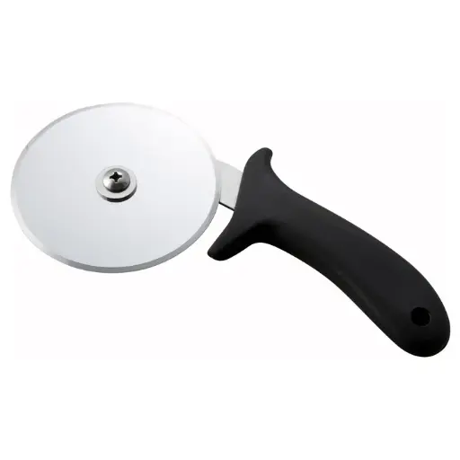 [PPC-4] Pizza Cutter, 4"Dia Blade, Black PP Hdl