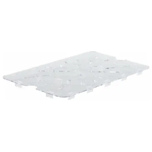 [PFSH-DS]  Drain Shelf for PFSH & PFHW series, 8-1/4" x 14-1/4", Clear, PC, NSF