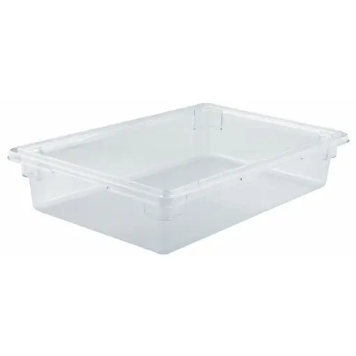 [PFSF-6] Food Storage Box, Clear Polycarbonate - Full, 6"