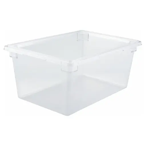 [PFSF-12] Food Storage Box, Clear Polycarbonate - Full, 12"