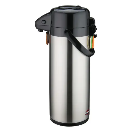 [APSP-930] Stainless Steel Lined Airpot, Push Button - 3 Liter