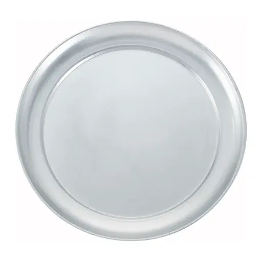 [APZT-8] Aluminum Wide-Rim Pizza Pans - 8"