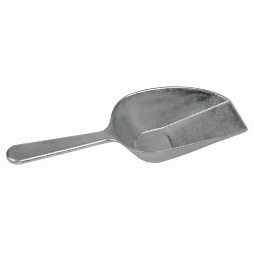 [ASFB-7] Aluminum Scoop, Flat Bottom - 7 oz