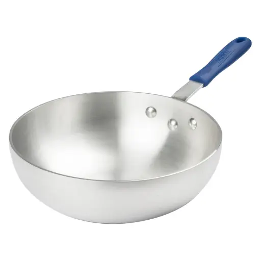 [ASFP-11] 11" Aluminum Stir Fry Pan with Silicone Sleeve