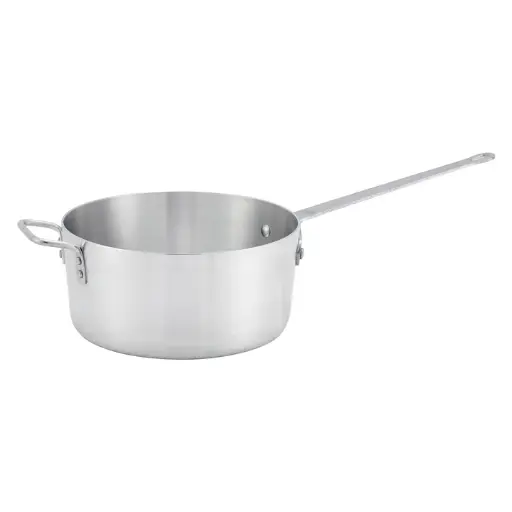 [ASP-10] Tapered Aluminum Sauce Pan - 10 Quart