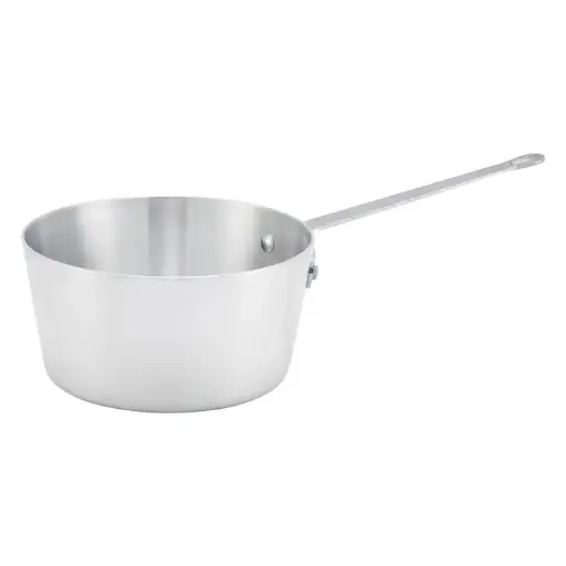 [ASP-3] Tapered Aluminum Sauce Pan - 3-3/4 Quart