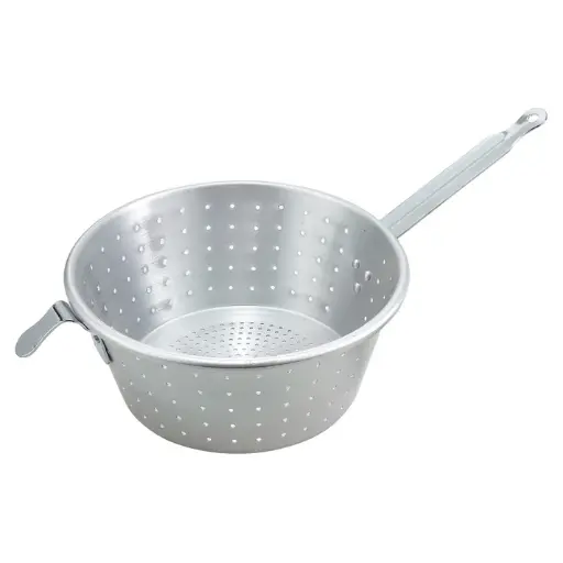 [ASS-09] Aluminum Spaghetti Strainer - 9"