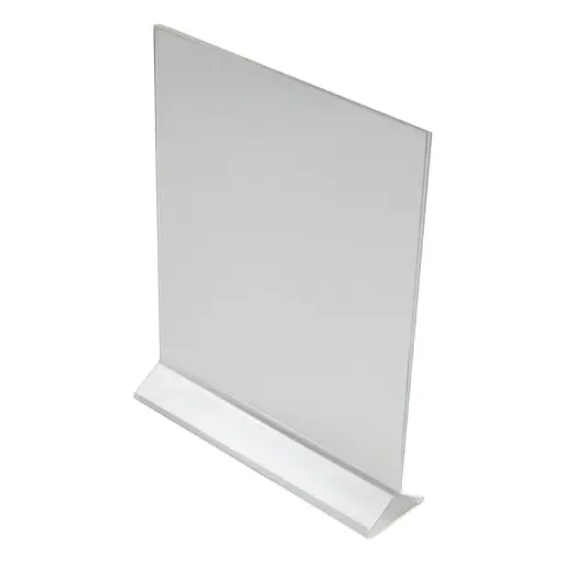 [ATCH-811] Double-Sided Clear Acrylic Menu Stand - 8" x 11"