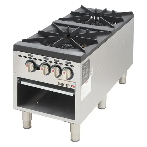 [NGSP-2] Spectrum Stock Pot Stove, Double Grate
