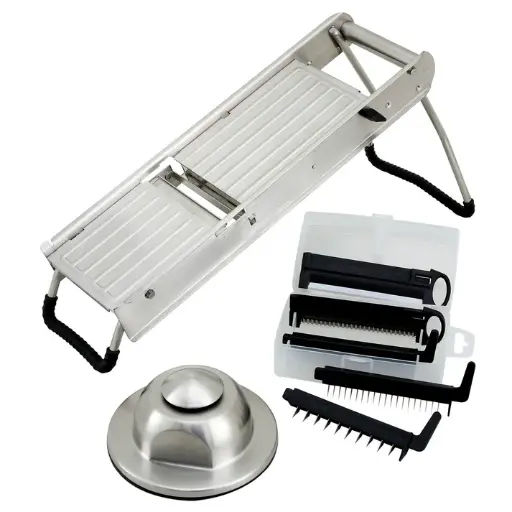 [MDL-15] Mandoline Slicer Set with Interchangeable Blades