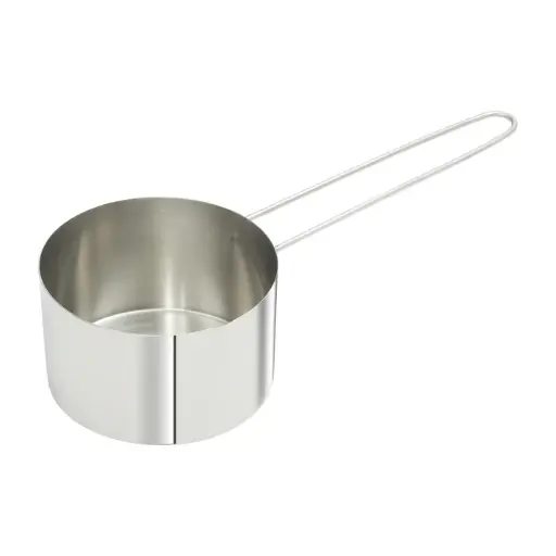 [MCPL-200C] Stainless Steel Measuring Cup with 6" Long Loop Handle, 2 Cups