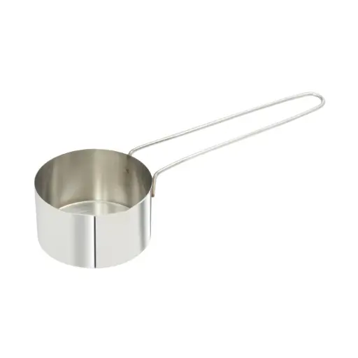 [MCPL-100C] Stainless Steel Measuring Cup with 6" Long Loop Handle, 1 Cup