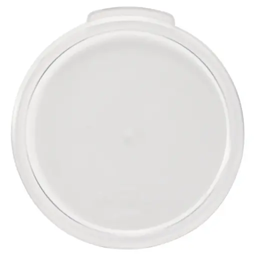 [PCRC-1222C] Round Storage Container Cover, Clear Polycarbonate - 12 | 18 | 22 Quart
