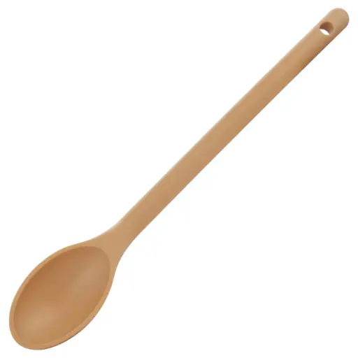 [NS-12T] High Heat Nylon Spoon - 12", Tan