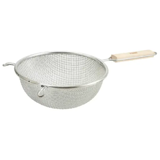 [MST-8D]  8" Double Medium Mesh Strainer