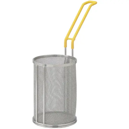 [MPF-57] Connoisseur Pasta Basket, Super Fine Mesh, Stainless Steel - 5" x 7"