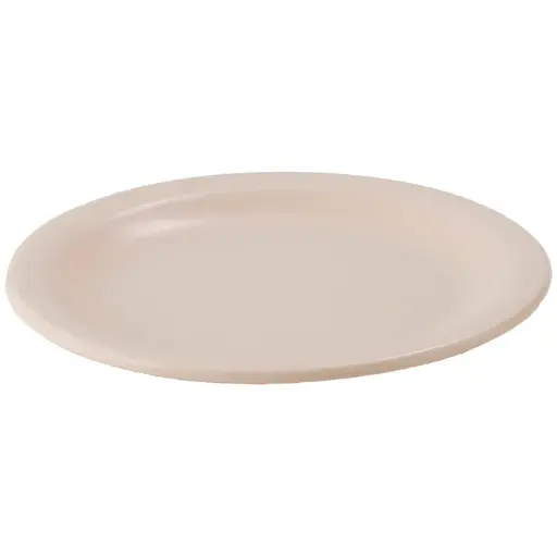 [MMPR-9] Melamine 9" Round Plates - Tan