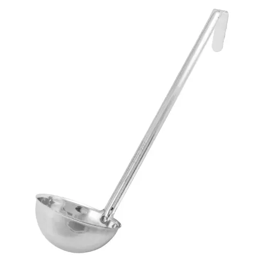 [LDI-8] One-Piece Stainless Steel Ladle - 8 oz