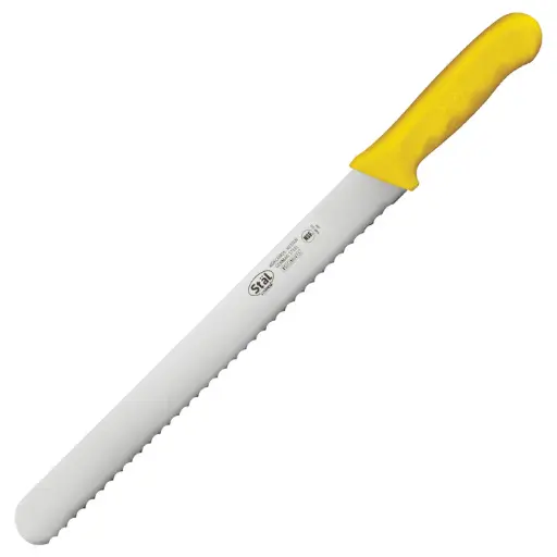[KWP-121Y] Stäl 12" Wavy Edge Slicer - Yellow