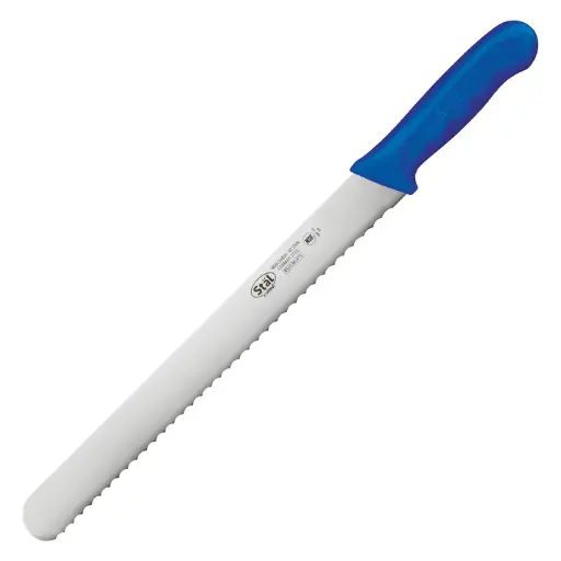 [KWP-121U] Stäl 12" Wavy Edge Slicer - Blue