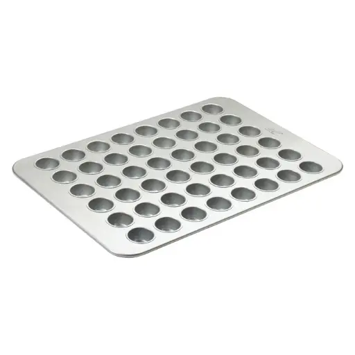 [HMF-48T] Glazed Aluminized Steel Steel Muffin Pans - 2.1 oz