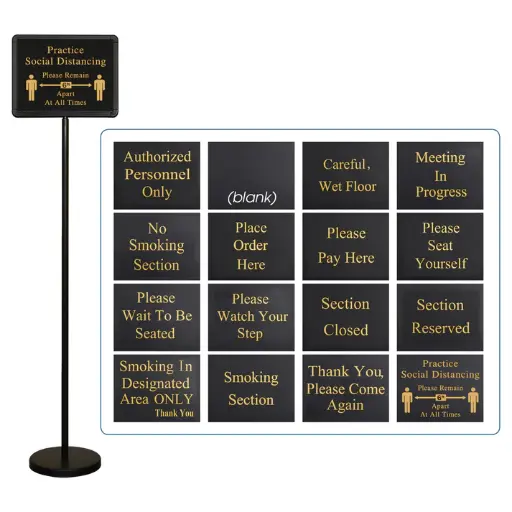 60" Hostess Sign with 16 Message Variations