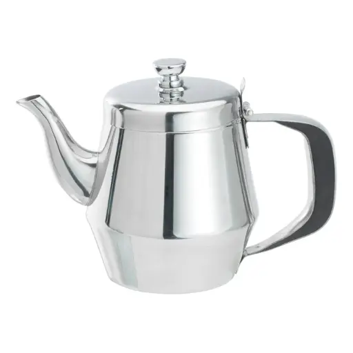 [JB2920] Gooseneck Teapot, Stainless Steel - 20 oz