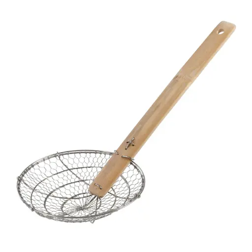 [J30-0037] Joyce Chen Stainless Steel Spider Strainer, 7"