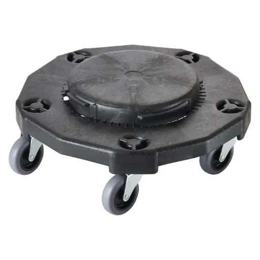[DLR-2]  Round Trash Can Dolly, 18", Extra Heavy-duty